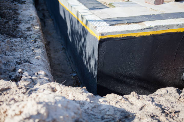 Residential Waterproofing installation at a Farmington, PA home by SJ Waterproofing Pros
